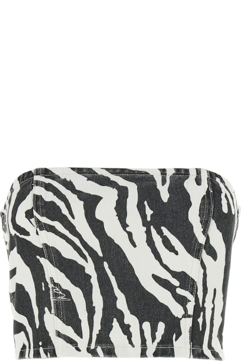 Rotate by Birger Christensen Topwear for Women Rotate by Birger Christensen 'zebra' Top
