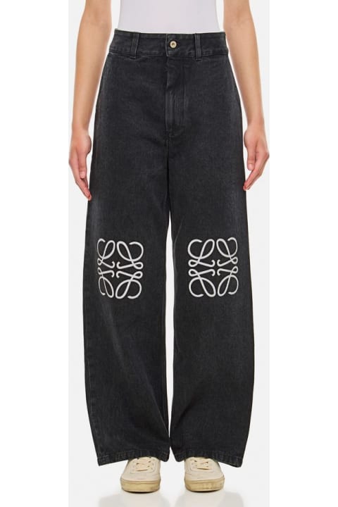Fashion for Women Loewe Anagram Baggy Jeans