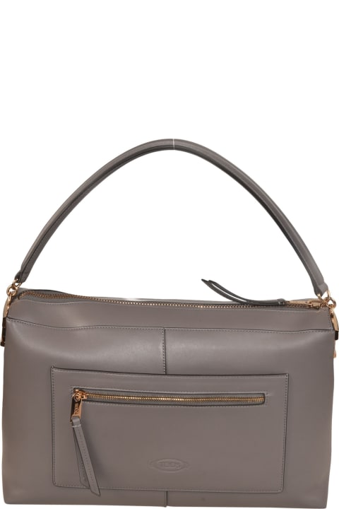 Tod's for Women Tod's Multi-pocket Top Zip Tote