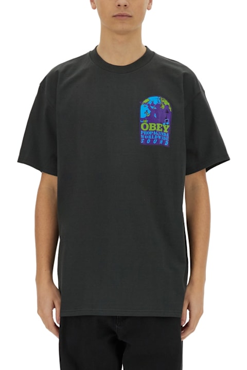 Obey Topwear for Men Obey "worldwide Sound" T-shirt