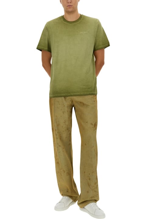 Clothing for Men MSGM T-shirt With Logo