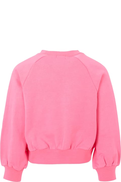 Homeware Billieblush Pink Sweatshirt For Girl With Hearts