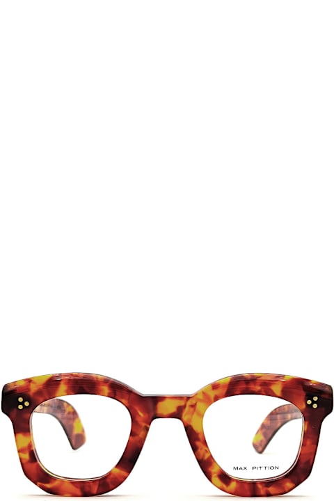 Max Pittion لـ Kids Max Pittion Politician 42 X 28 - Blonde Tortoise Rx Glasses