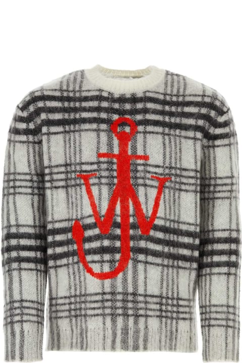 J.W. Anderson for Men J.W. Anderson Embroidered Nylon Blend Sweater