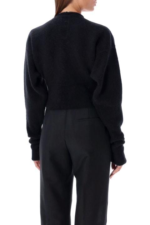 Sweaters for Women Rick Owens Batwing Klaus Zip Cardigan