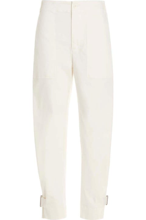 Pants & Shorts for Women Proenza Schouler White Label Cropped Twill Trousers