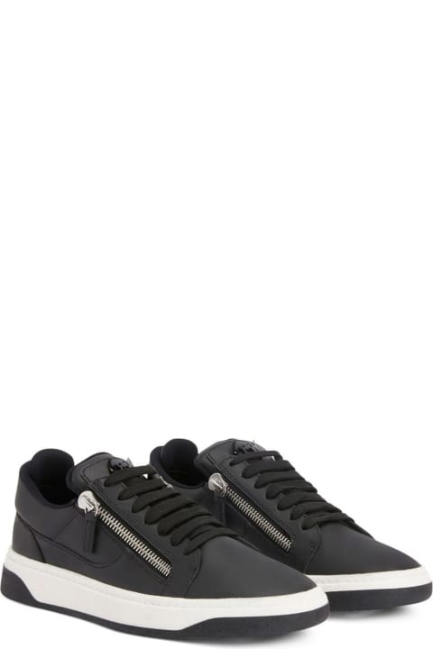 Giuseppe Zanotti for Men Giuseppe Zanotti Black Leather Sneaker
