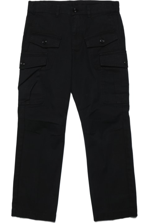 Homeware Diesel Pjoffe Trousers Gabardine Cargo Pants With Pockets
