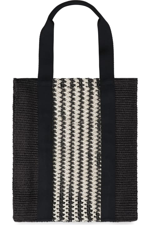 Isabel Marant Totes for Women Isabel Marant Aruba Canvas And Leather Shopping Bag