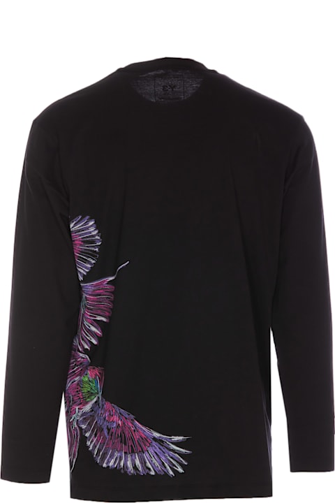 Y-3 Topwear for Men Y-3 Y-3 Graphic Long Sleeves T-shirt