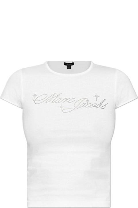 Marc Jacobs for Women Marc Jacobs Charm Logo Shrunken T-shirt