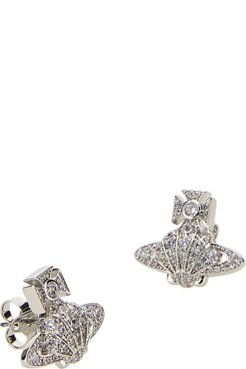 Jewelry for Women Vivienne Westwood Embellished Metal Natalie Earrings