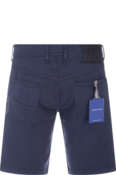 Pants for Men Jacob Cohen Nicolas Bermuda Shorts In Blue Denim