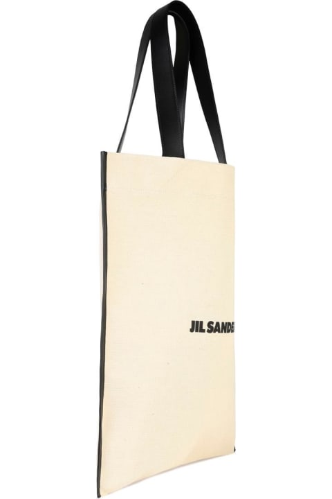 Bags for Men Jil Sander Beige Tela Shopping Bag