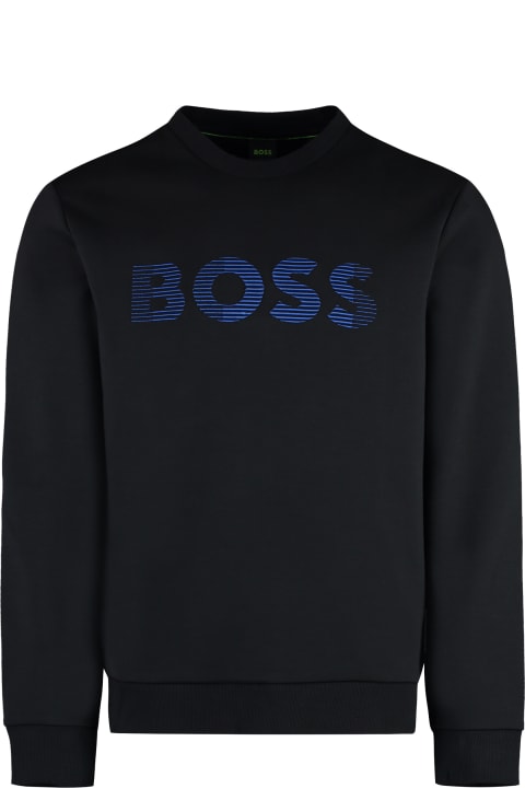 Clothing for Men Hugo Boss Cotton Crew-neck Sweatshirt