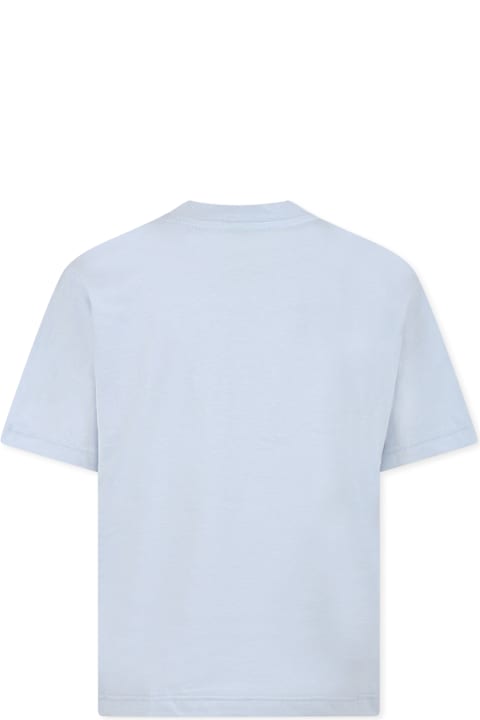 Homeware Barrow Light Blue T-shirt For Girl With Logo