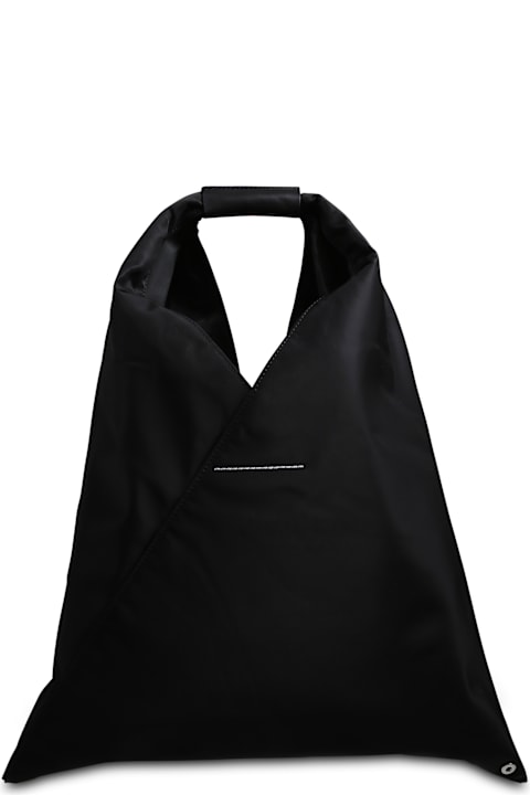 أدوات منزلية MM6 Maison Margiela Black Japanese Bag For Girl With Logo