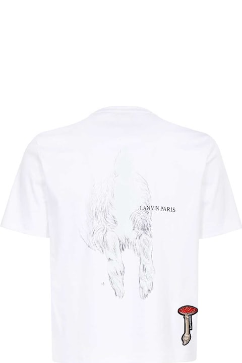 Clothing Sale for Men Lanvin Cotton T-shirt