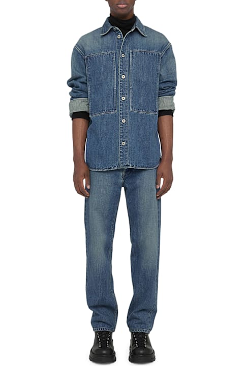 The Denim Edit for Men Jil Sander Logo-patch Cotton Tapered Jeans