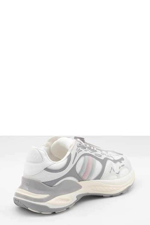 Sneakers for Men Gucci White And Grey Sneakers