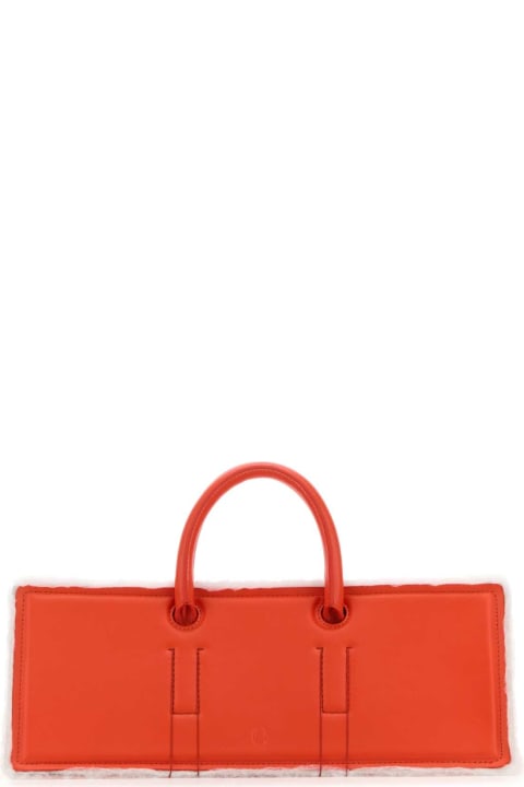 Bags for Women Dentro Coral Leather Otto Handbag