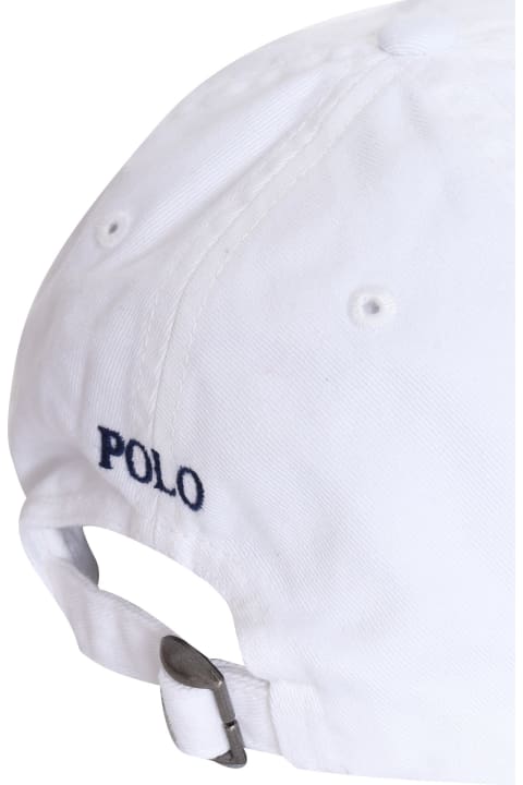 Accessories & Gifts for Boys Polo Ralph Lauren White Baseball Hat