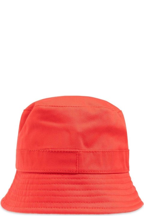 ボーイズ Jacquemusのアクセサリー＆ギフト Jacquemus L'enfant Logo Embroidered Narrow Brim Bucket Hat
