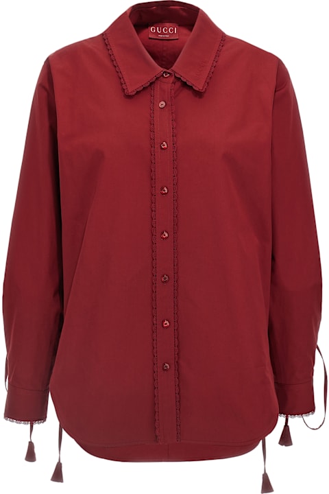 Gucci Lacing Shirt