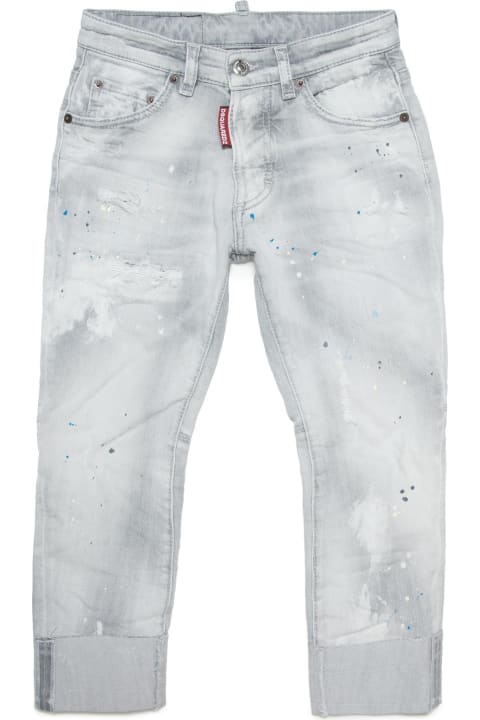 Bottoms for Boys Dsquared2 Jeans With Logo