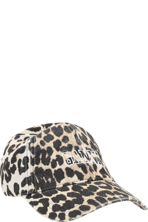 Ganni Hats for Women Ganni Baseball Hat