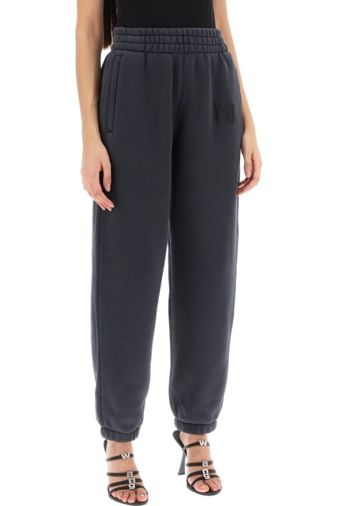 Fleeces & Tracksuits for Women Alexander Wang Joggers With Puff Logo