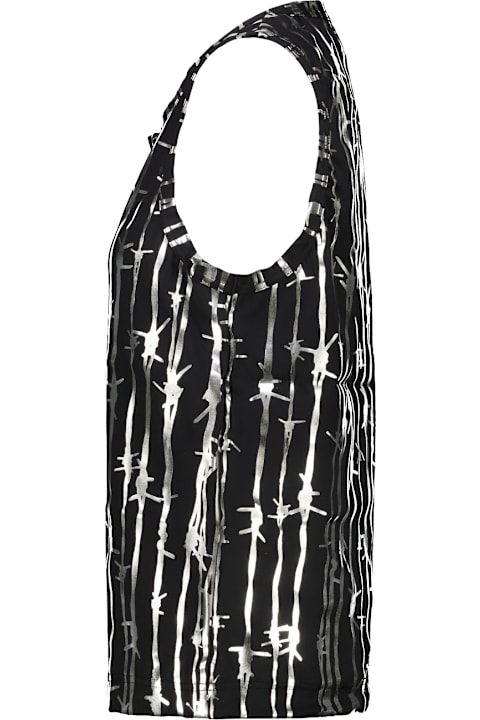 Comme des Garçons Topwear for Women Comme des Garçons Barbed Wire Print T-shirt