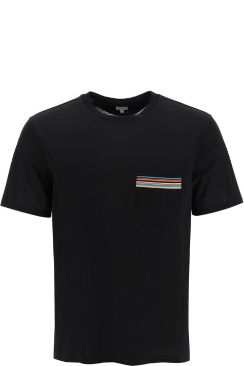 Paul Smith Topwear for Men Paul Smith 'signature Stripe' Pocket T-shirt