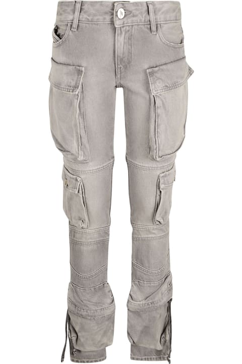 Jeans for Women The Attico Stonewashed Cargo Jeans