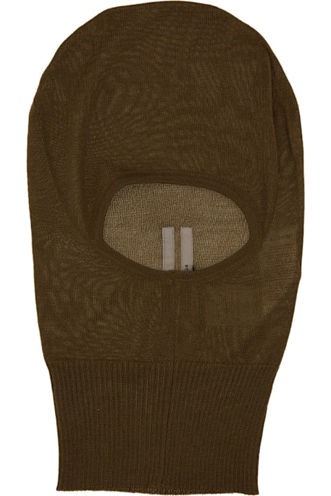 Rick Owens قبعات لـ القسم الرجالي Rick Owens Knitted Balaclava