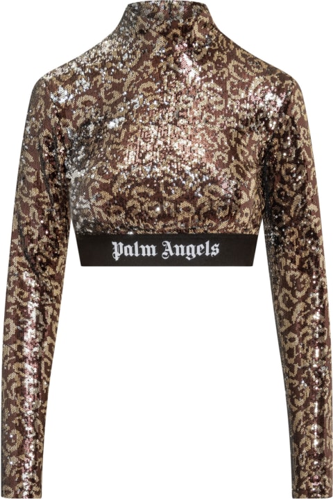 Homeware Palm Angels Embellished Polyester Top