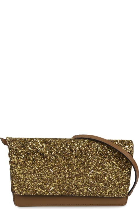 Clutches for Women Maison Margiela Glittery Shoulder Bag