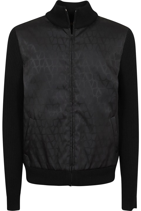 Valentino Garavani Coats & Jackets for Men Valentino Garavani Toile Iconographe Wool Jacket