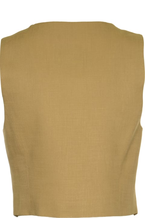 MSGM Coats & Jackets for Women MSGM V-neck Buttoned Vest