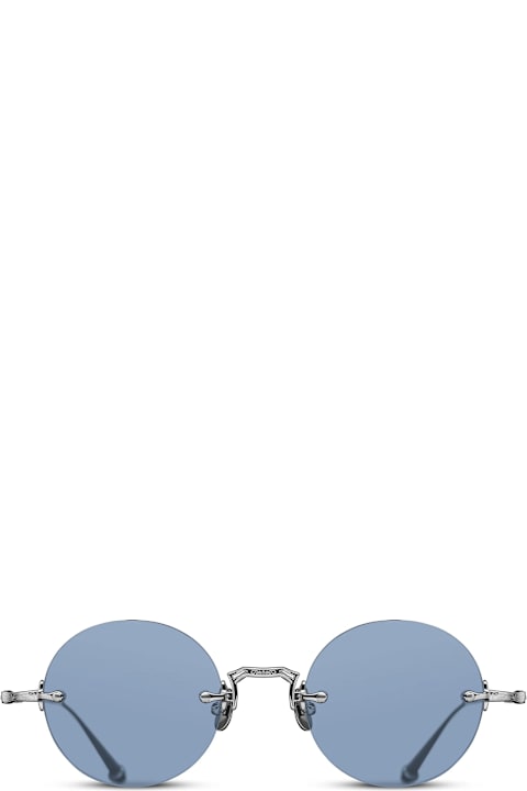 Matsuda for Kids Matsuda M5007 - Palladium White / Cobalt Blue Sunglasses