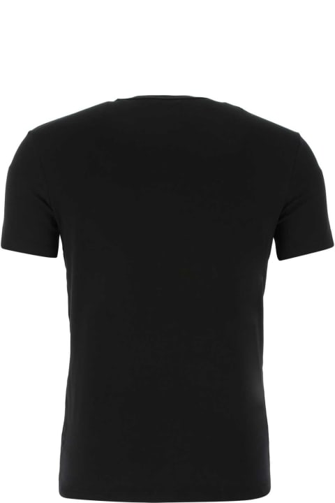 Tom Ford Sale for Men Tom Ford Black Stretch Cotton T-shirt