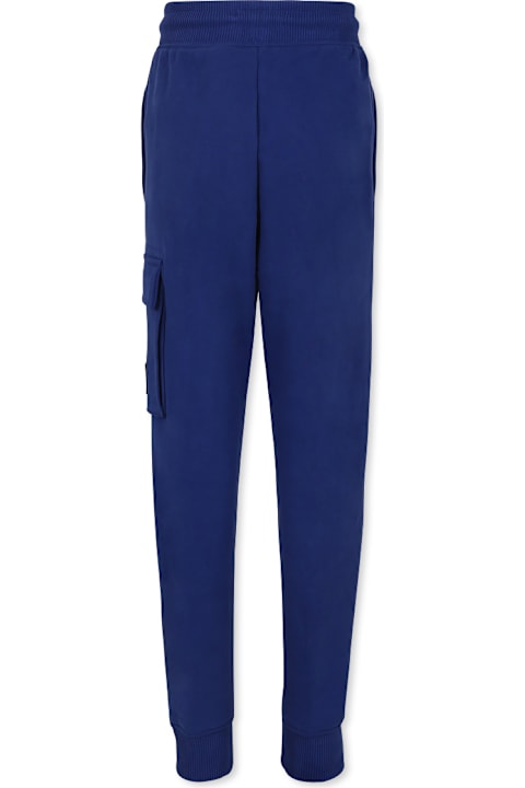 Calvin Klein ملابس تحتية لـ أولاد Calvin Klein Light Blue Trousers For Boy With Logo