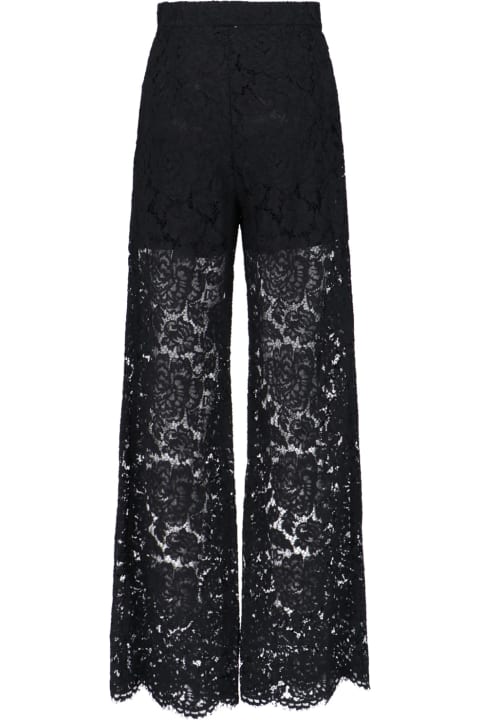 Dolce & Gabbana Clothing for Women Dolce & Gabbana Flare Lace Pants
