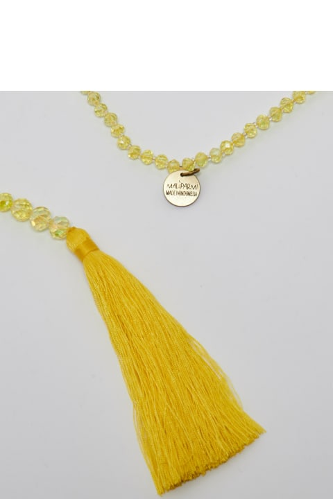 Necklaces for Women Malìparmi Collana Beaded Scarf Necklace