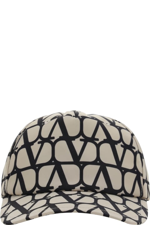 Hats for Men Valentino Garavani Baseball Hat | Toile Iconographe | Nylon