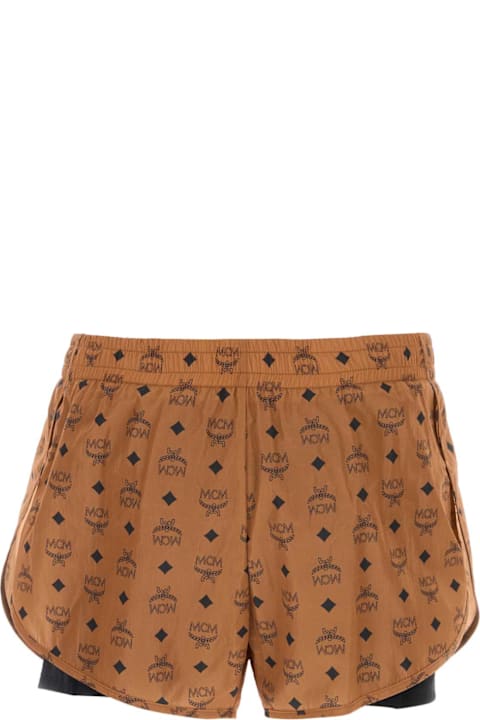 MCM لـ Kids MCM Printed Nylon Shorts