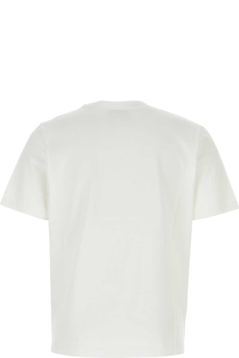 Casablanca Topwear for Men Casablanca White Cotton T-shirt