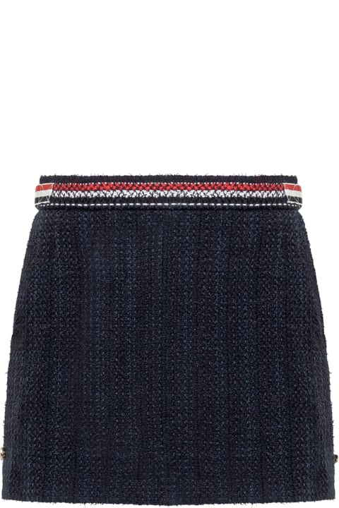 ウィメンズ Thom Browneのスカート Thom Browne Rwb Tweed Skirt