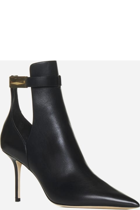 Fashion for Women Jimmy Choo Nell Ab Leather Ankle Boots