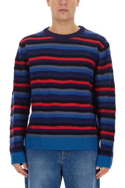 PS by Paul Smith for Men PS by Paul Smith Jersey With Stripe Pattern